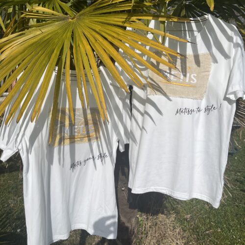 Le T-shirt « B.Métis » : Unique & équitable - Dominante Jaune d’Or