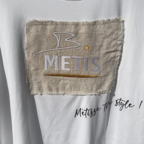 Le T-shirt « B.Métis » : Unique & équitable - Dominante Jaune d’Or
